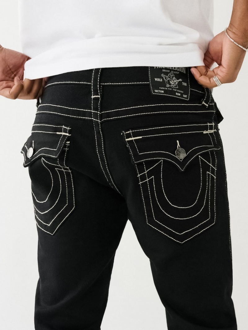 Flap Pocket Jeans True Religion Rocco Single Needle Flap Mince Jean Homme Kaki | SGF-22140820