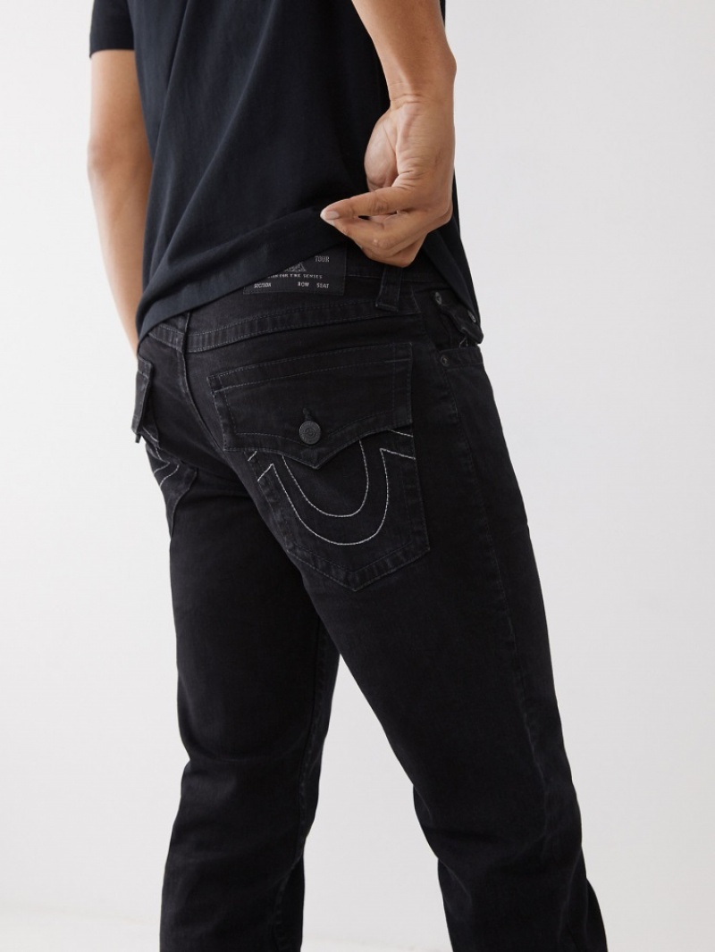 Flap Pocket Jeans True Religion Ricky Droit Jean Homme Bleu | DBL-76923635