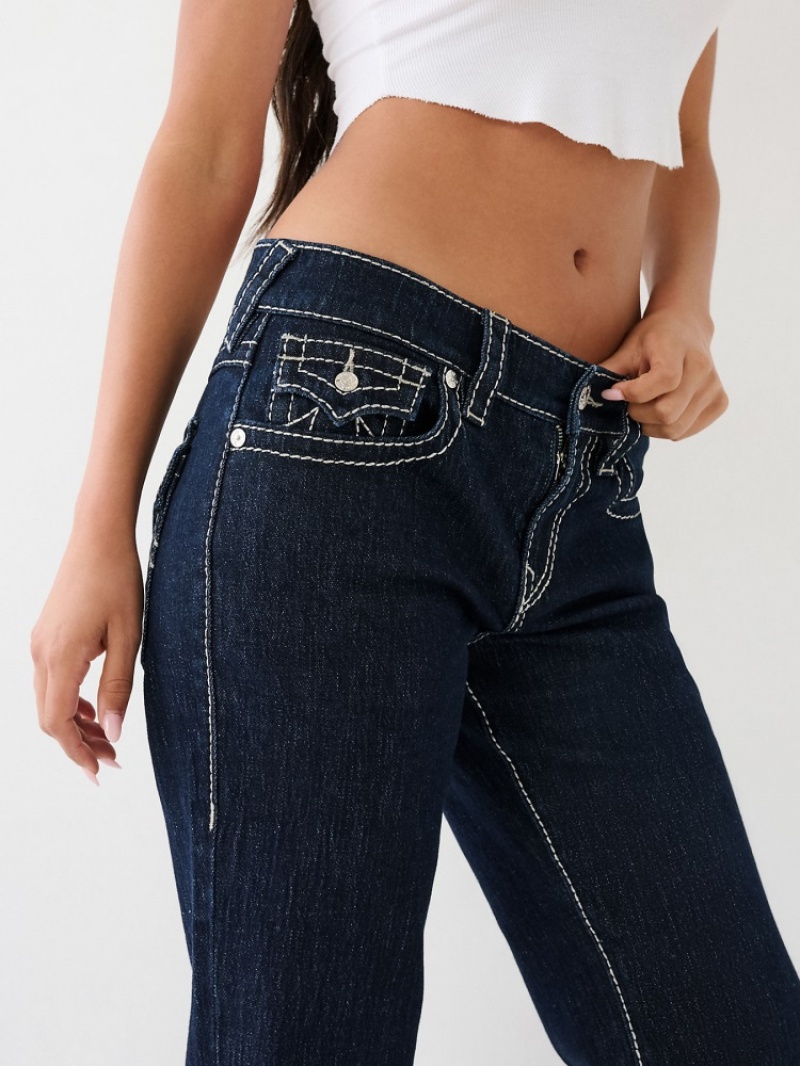 Big T & Super T Stitch True Religion Ricki Lurex Big T Relaxed Jean Femme Bleu | MKY-37245212