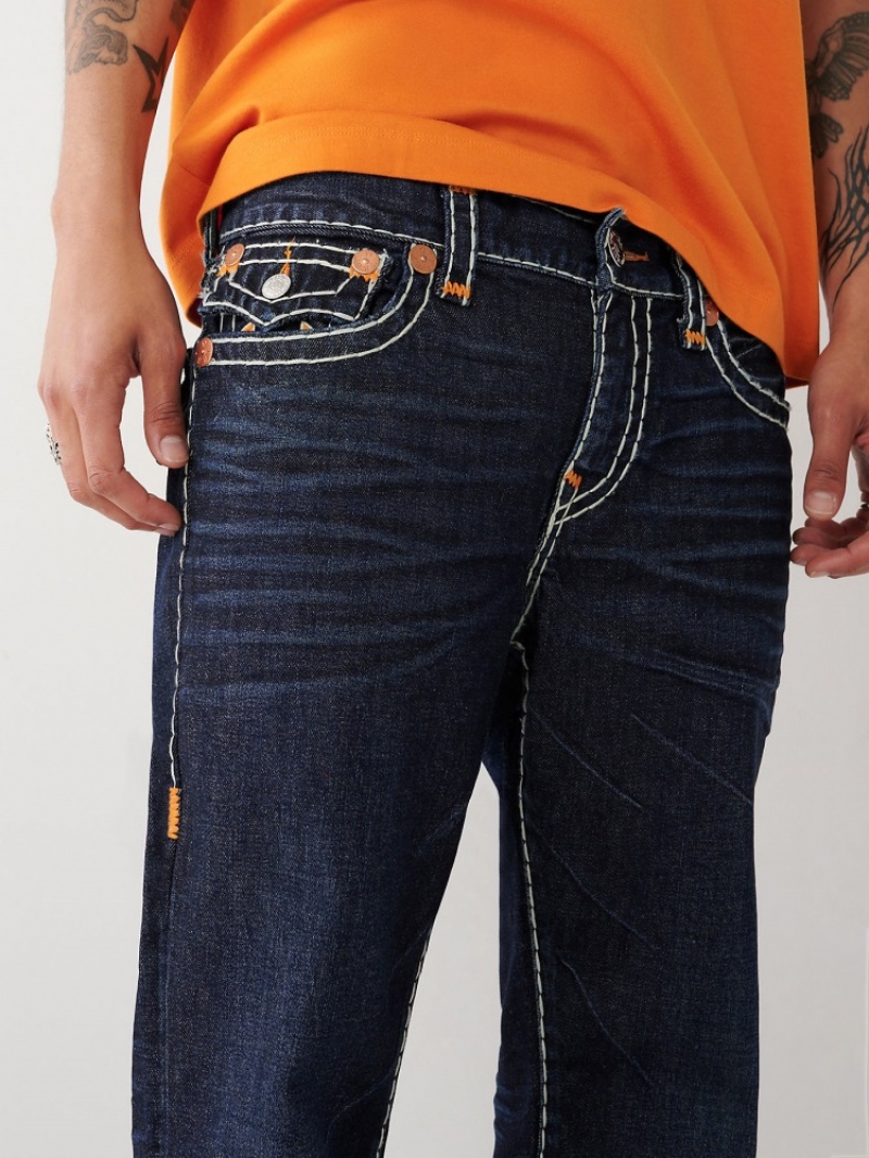 Flap Pocket Jeans True Religion Billy Double Raised Hs Super T Bootcut Jean Homme Orange Rose | QIT-99537917