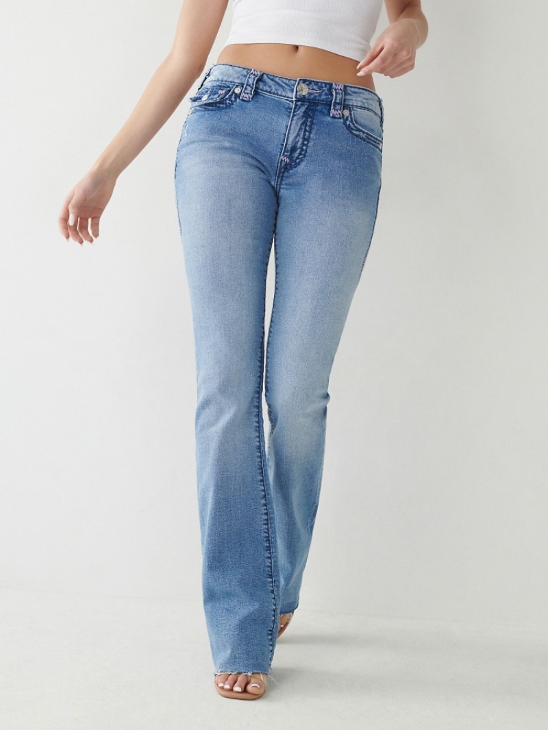 Big T & Super T Stitch True Religion Becca Super T Stitch Bootcut Jean Femme Jaune | ICW-52722532