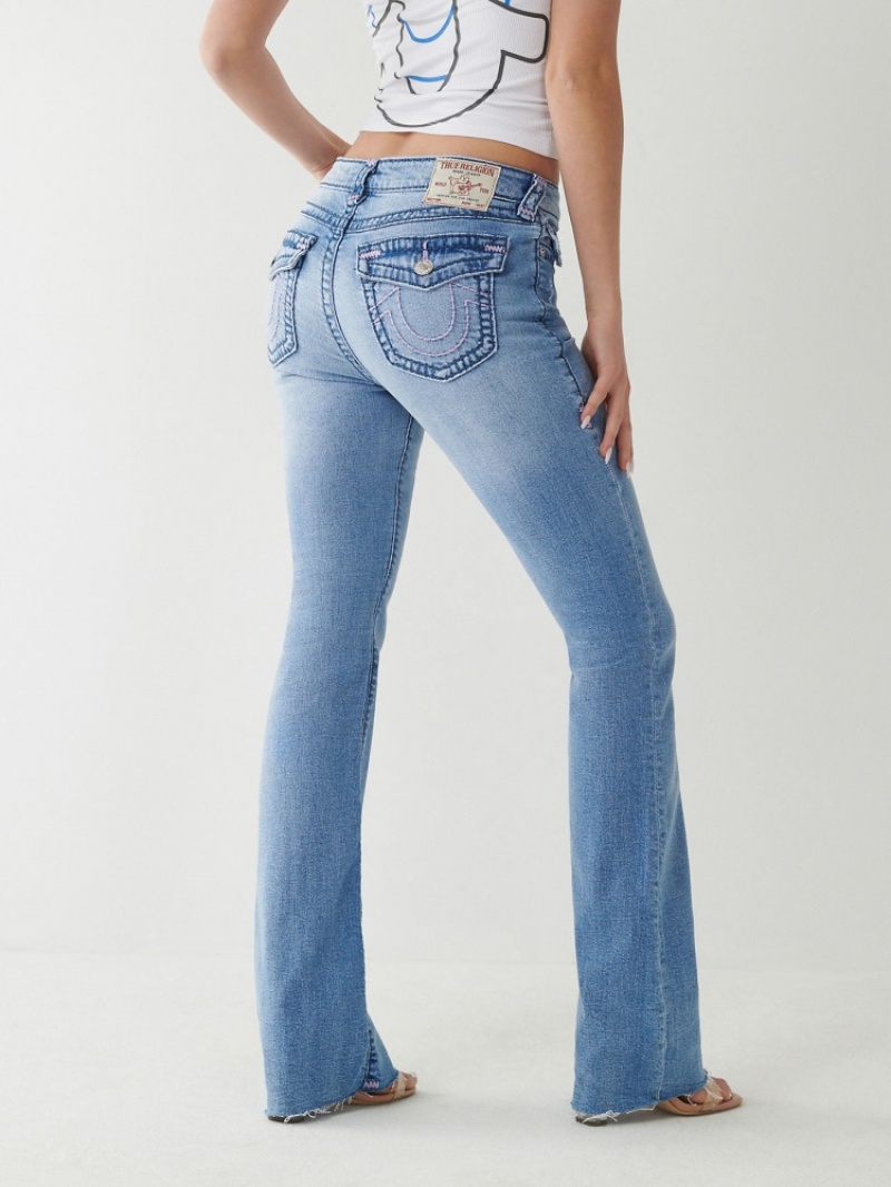 Big T & Super T Stitch True Religion Becca Super T Stitch Bootcut Jean Femme Jaune | ICW-52722532