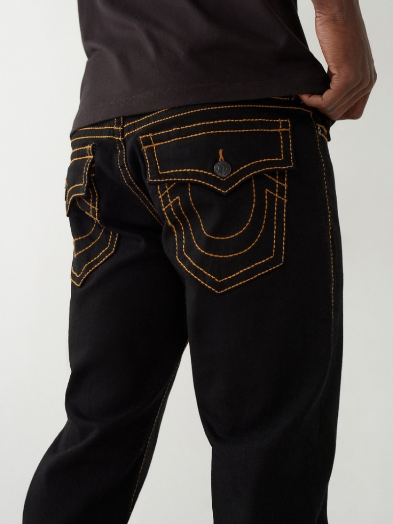 Straight Leg Jeans True Religion Ricky Big T Homme Bleu Marine | JAI-81899943