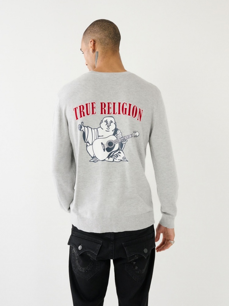 Sweat a Capuche True Religion Buddha Logo Pull Homme Noir Jaune | BVJ-62981700