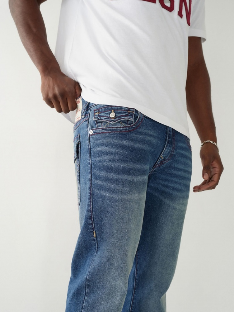 Slim Jeans True Religion Geno Homme Bleu | HNX-73233823