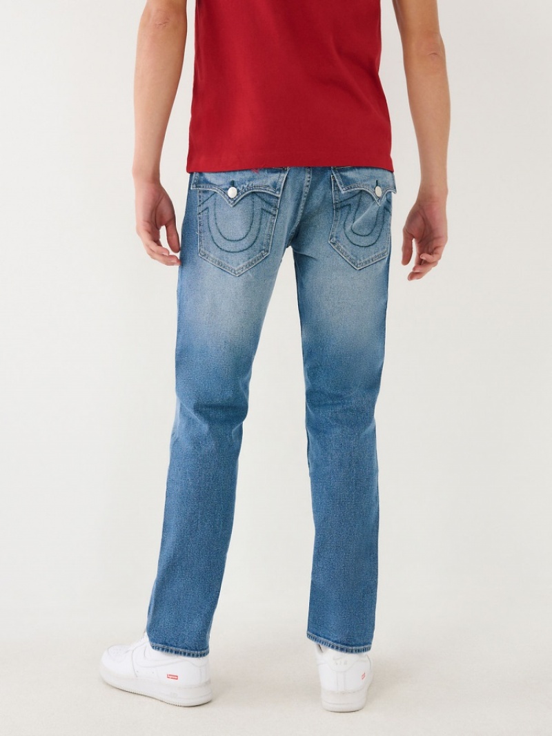 Slim Jeans True Religion Geno Homme Bleu | GUF-23012479