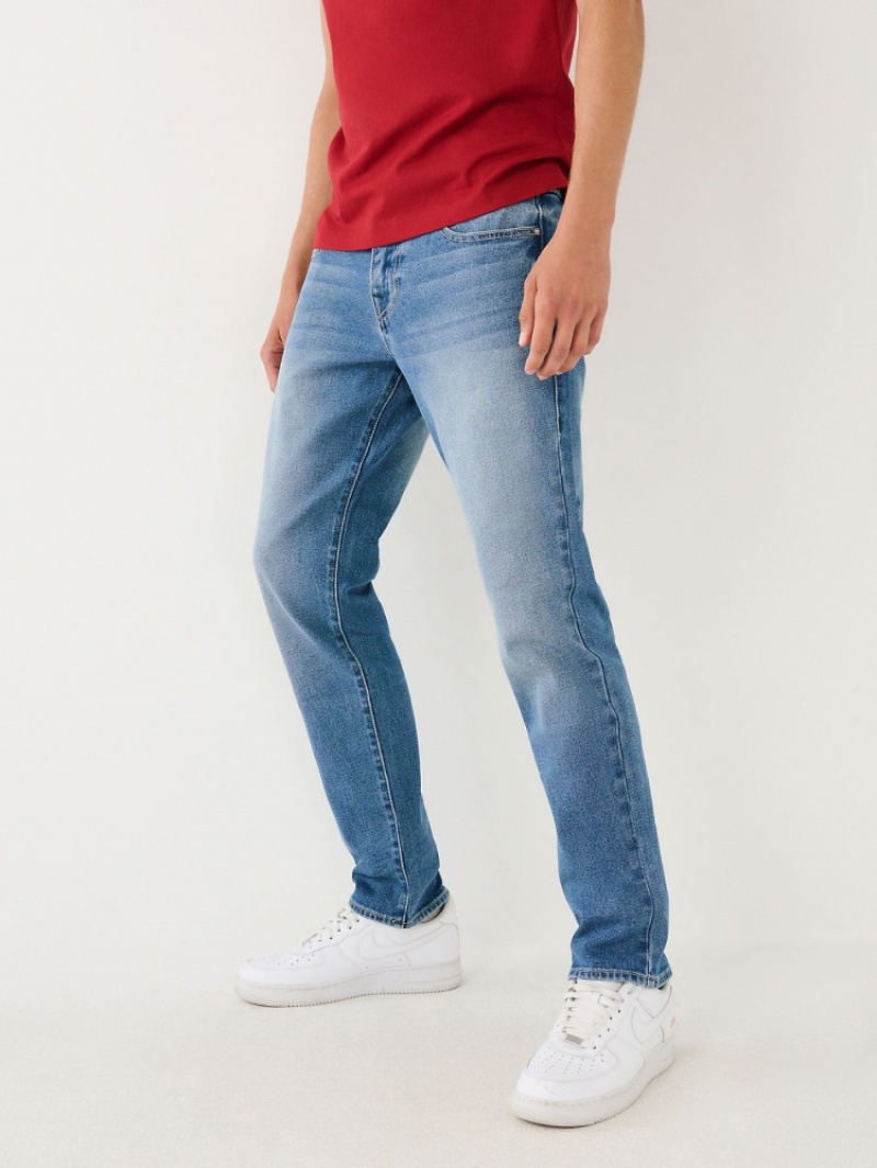 Slim Jeans True Religion Geno Homme Bleu | GUF-23012479