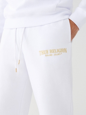 Pantalon Survêtement True Religion True Logo Homme Vert Olive | REJ-04462217