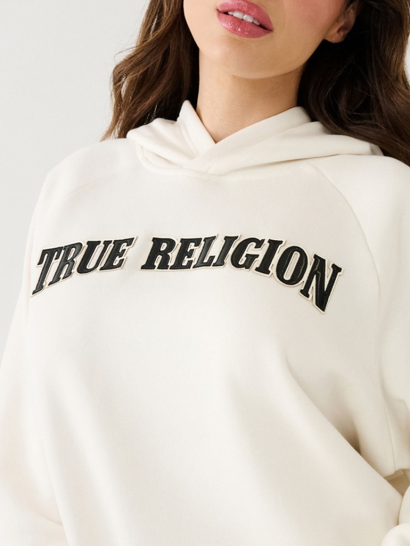 Sweat a Capuche True Religion True Relaxed Femme Bleu Marine | QKM-56715148