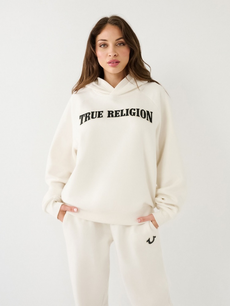 Sweat a Capuche True Religion True Relaxed Femme Bleu Marine | QKM-56715148