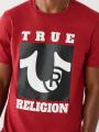 T Shirts True Religion True Logo Homme Noir Jaune | FZI-15926517