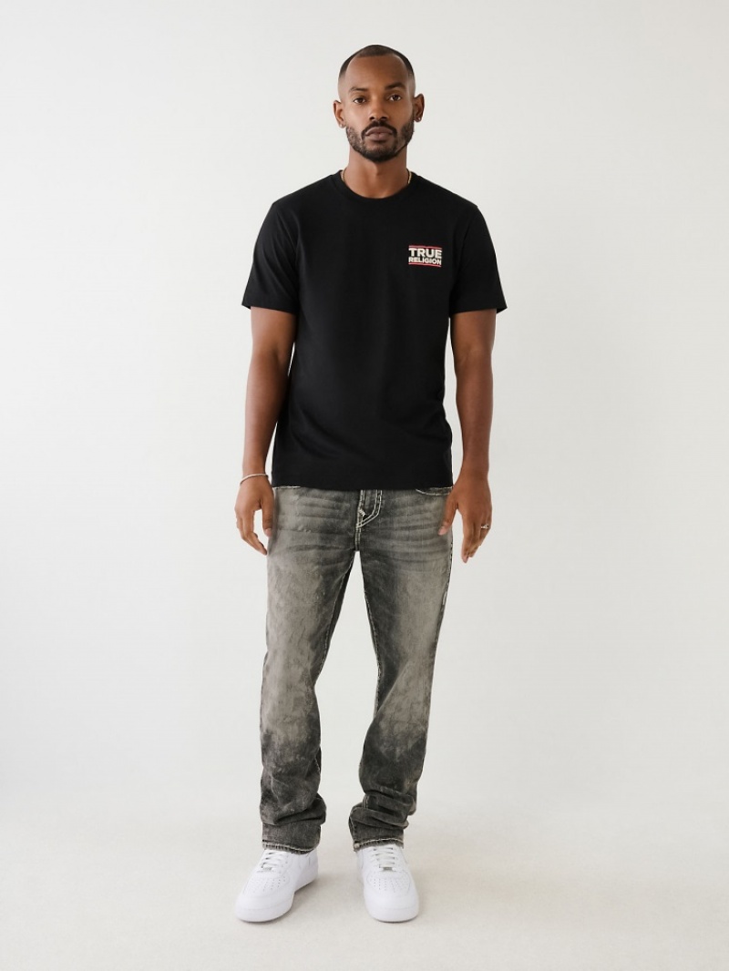 T Shirts True Religion True Buddha Homme Noir | CES-97931999