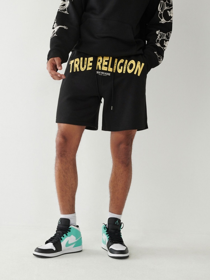 Short True Religion True Sweat Corta Homme Bleu Marine | VIP-90237405