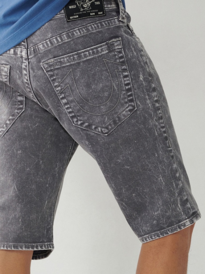 Short True Religion Rocco Mince Corta Homme Bleu Orange | JXV-48436823