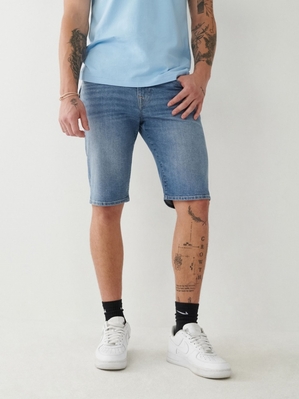 Short True Religion Ricky Droit Corta Homme Bleu | NED-97391531