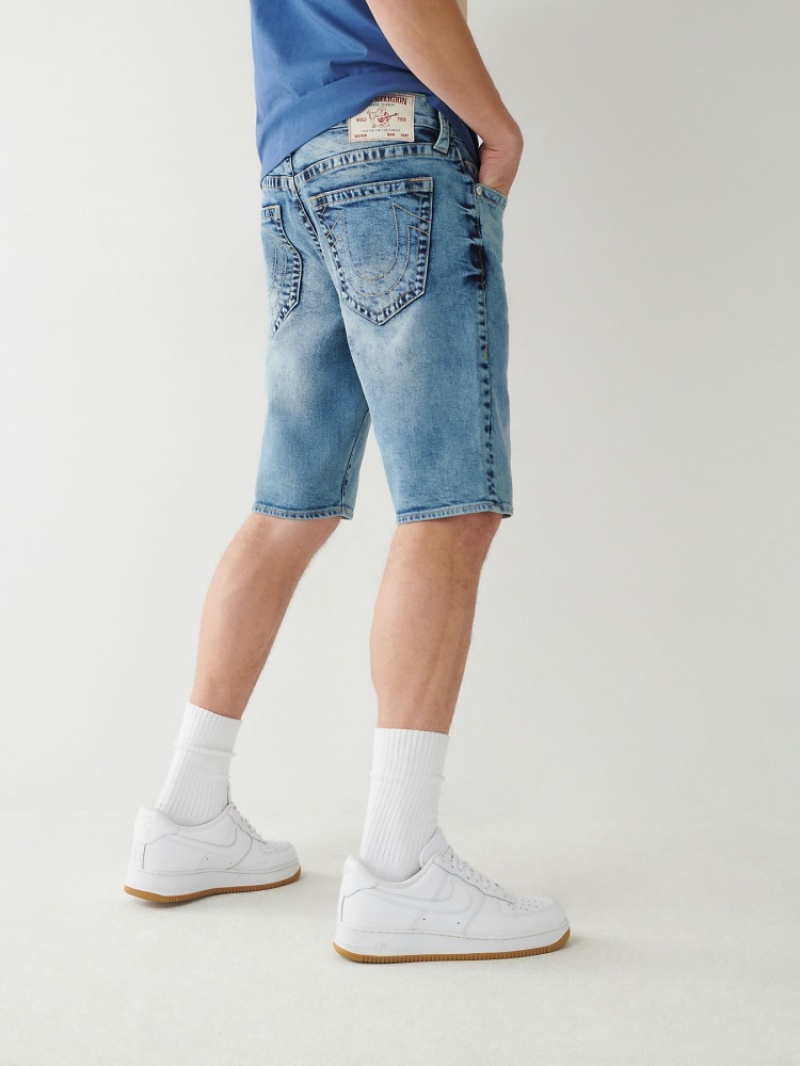 Short True Religion Ricky Droit Corta Homme Bleu Marine | CTJ-92669993