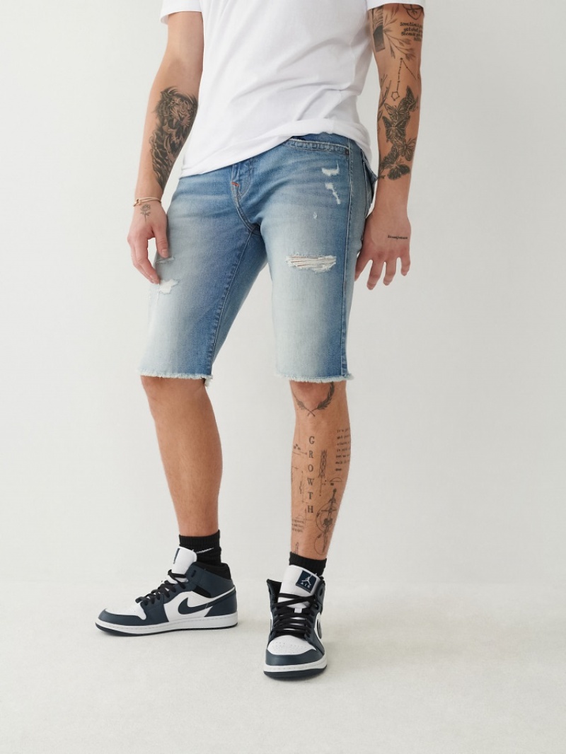 Short True Religion Ricky Droit Corta Homme Noir | OOS-42760126