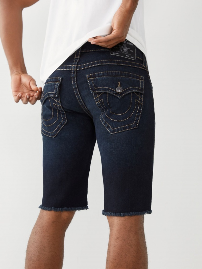 Short True Religion Ricky Big T Droit Corta Homme Orange Rose | JOE-21341491