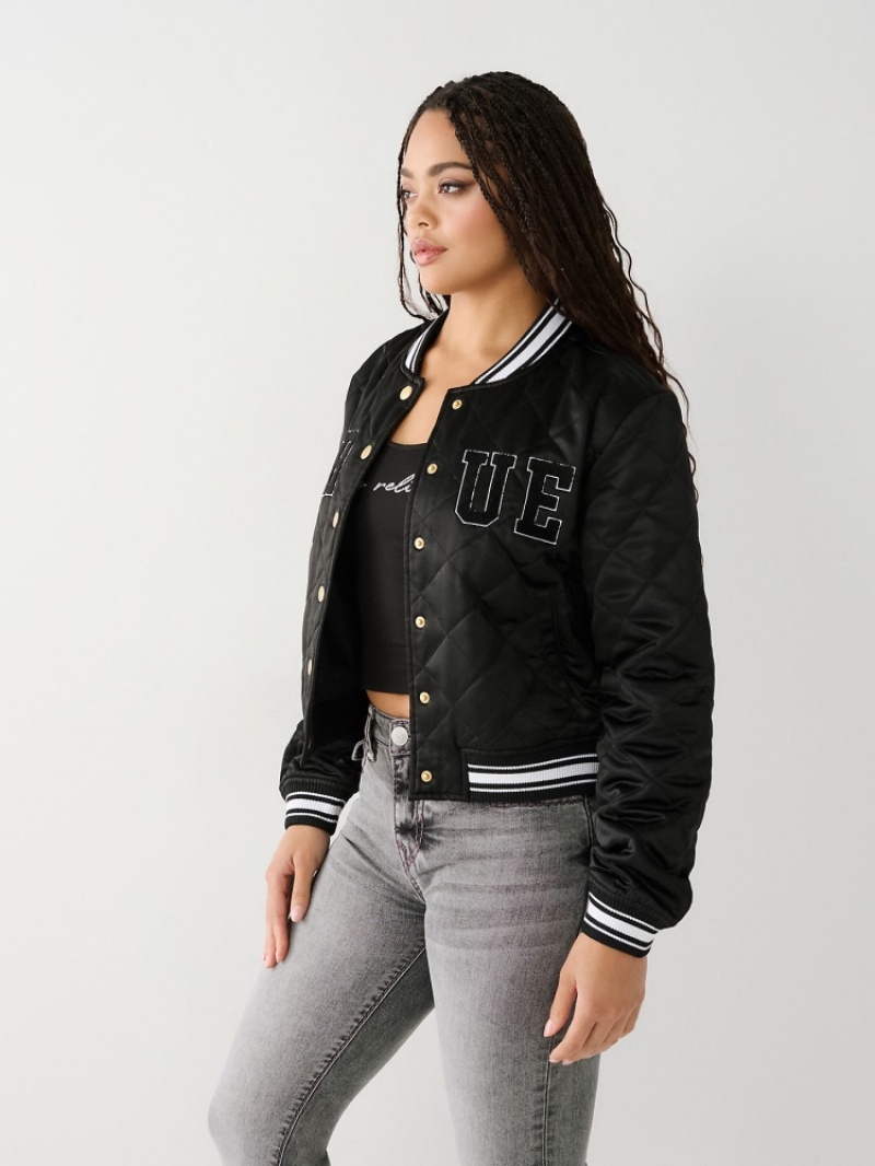 Veste Bomber True Religion True Femme Jaune | TNS-06542690