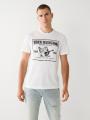 T Shirts True Religion Buddha Logo Homme Noir | CZR-05623732