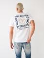 T Shirts True Religion Buddha Logo Homme Noir | CZR-05623732