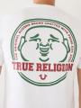 T Shirts True Religion Buddha Logo Homme Noir | CZR-05623732