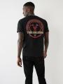 T Shirts True Religion Buddha Logo Homme Noir | CZR-05623732