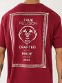 T Shirts True Religion Buddha Logo Homme Noir | CZR-05623732