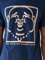 T Shirts True Religion Buddha Logo Homme Noir | CZR-05623732