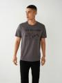 T Shirts True Religion Buddha Logo Homme Noir | CZR-05623732