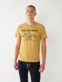 T Shirts True Religion Buddha Logo Homme Vert Olive | MVM-81559963