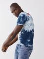 T Shirts True Religion Buddha Logo Homme Bleu Marine | BYM-06642707