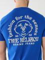 T Shirts True Religion Buddha Logo Homme Bleu Marine | BYM-06642707