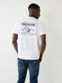 T Shirts True Religion Buddha Logo Homme Bleu Marine | BYM-06642707