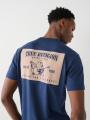 T Shirts True Religion Buddha Logo Homme Bleu Marine | BYM-06642707