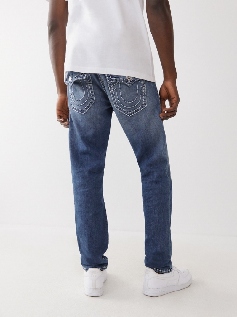 Big T & Super T Stitch True Religion Rocco Super T Mince Jean Homme Jaune | TYW-99689149