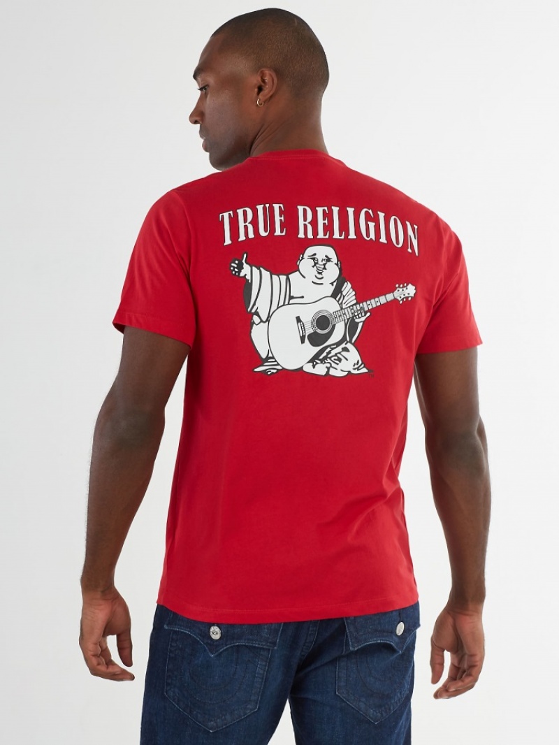 T Shirts True Religion Buddha Logo Homme Bleu Marine | GLK-22966646