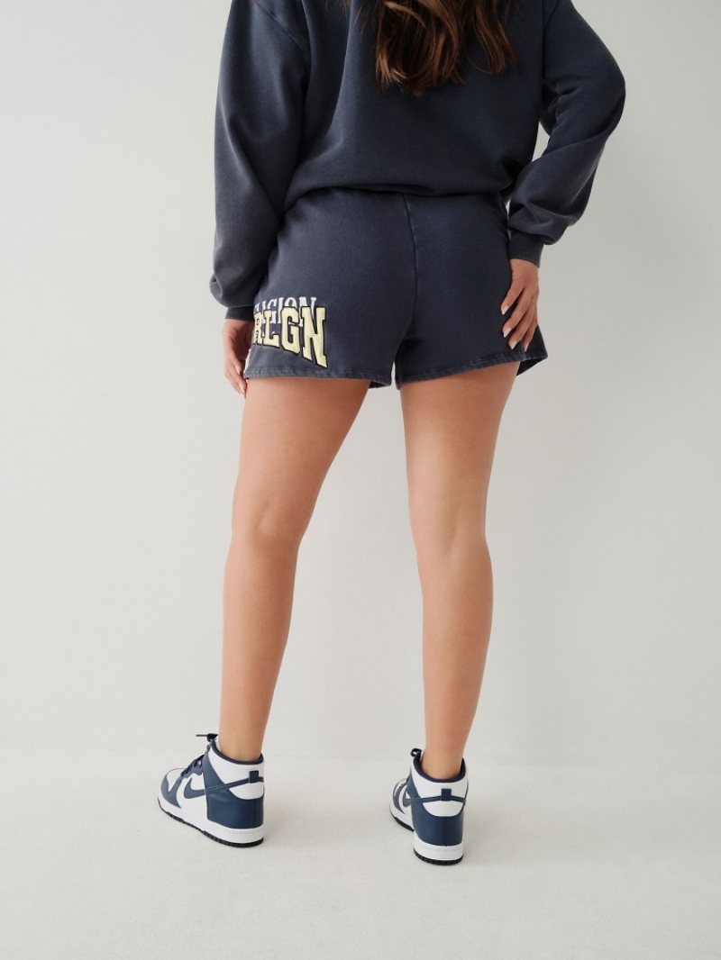 Short True Religion Relaxed Sweat Femme Kaki | UYB-46591490